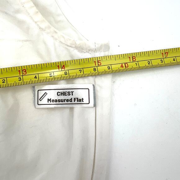 Opening Ceremony x Chloe Sevigny Cropped Eyelet Tank Top White - Picture 6 of 10